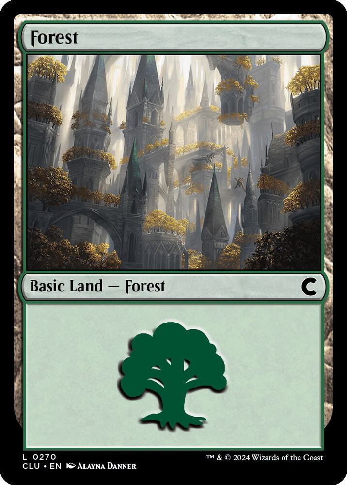 Forest 0270 270/284 (Ravnica: Clue Edition)  | Good Games Modbury