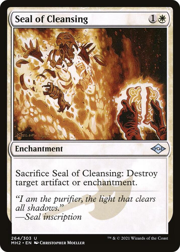 Seal of Cleansing 264/303 (Modern Horizons 2)  - Foil | Good Games Modbury