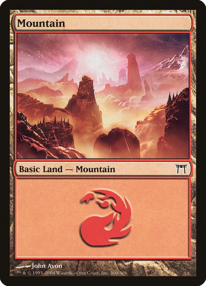 Mountain 300/306 (Champions of Kamigawa)  | Good Games Modbury