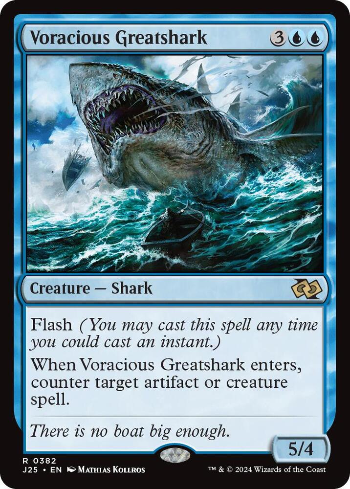 Voracious Greatshark 382 (Foundations Jumpstart)  | Good Games Modbury