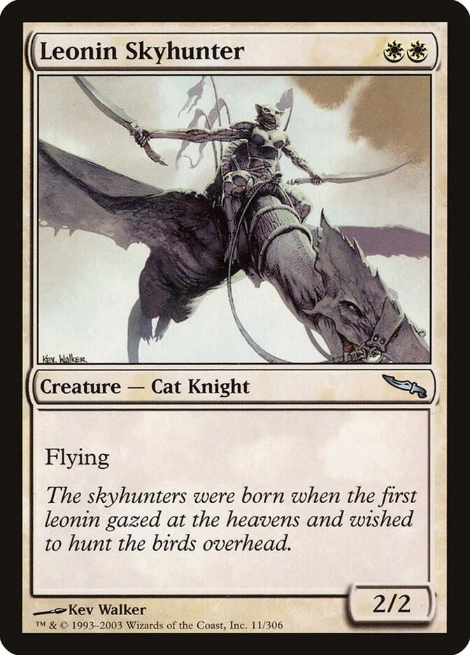 Leonin Skyhunter 11/306 (Mirrodin)  - Foil | Good Games Modbury