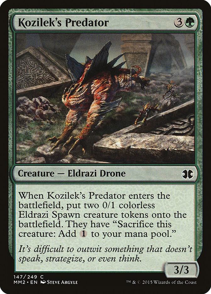 Kozilek's Predator 147/249 (Modern Masters 2015)  | Good Games Modbury