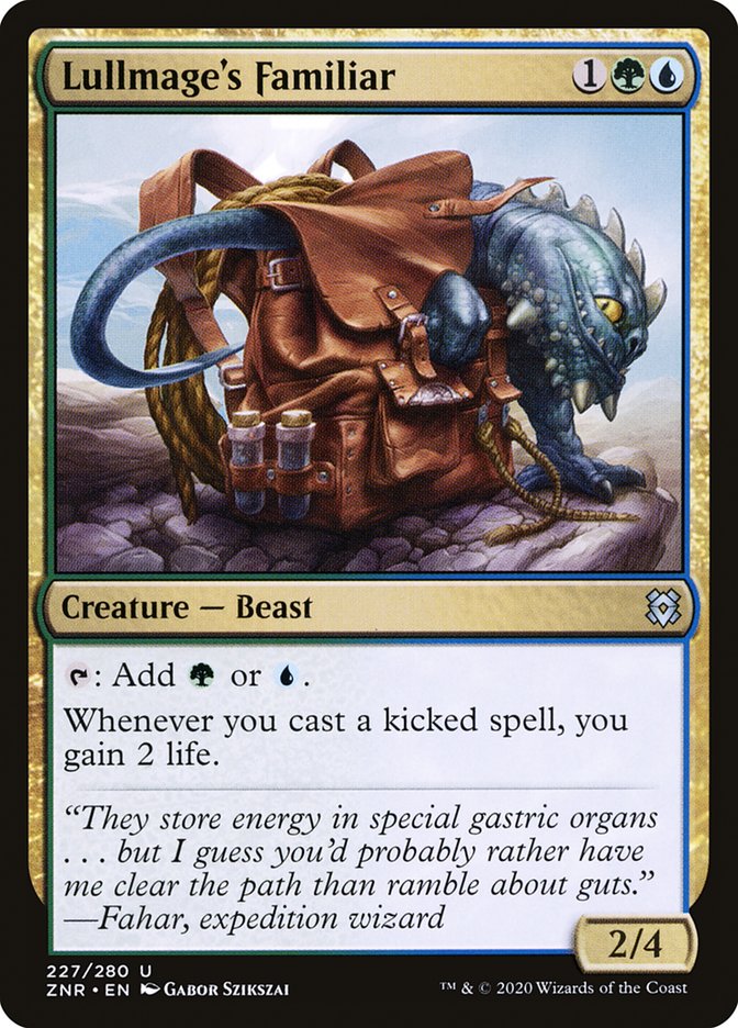 Lullmage's Familiar 227/280 (Zendikar Rising)  - Foil | Good Games Modbury