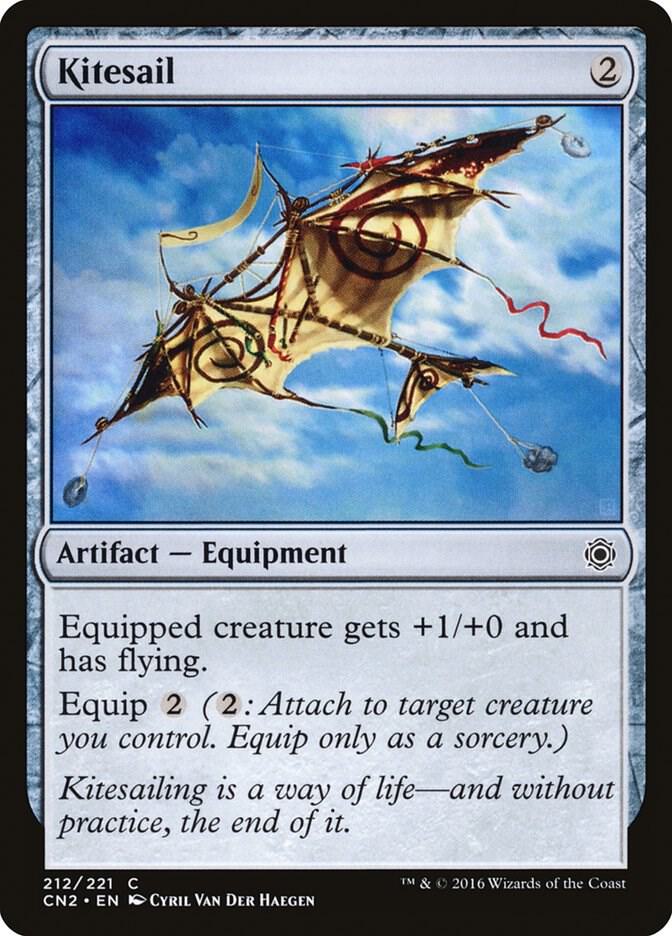 Kitesail 212/221 (Conspiracy: Take the Crown)  - Foil | Good Games Modbury