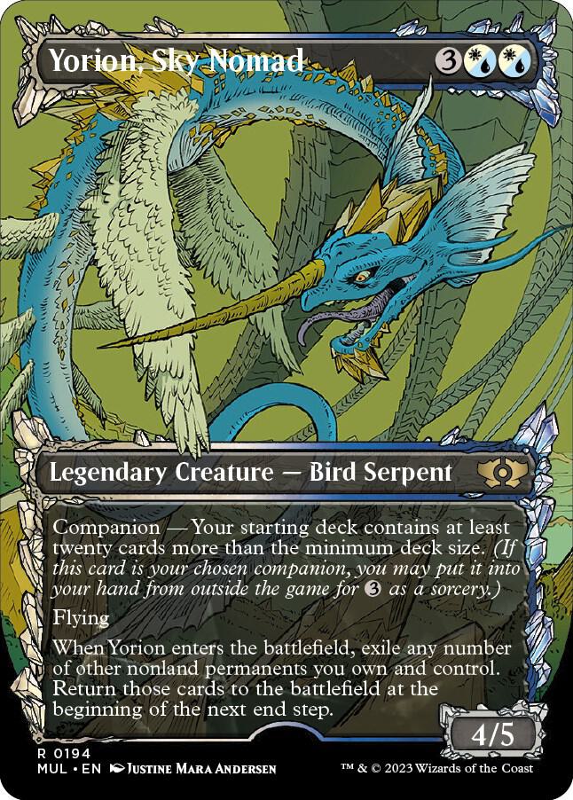 Yorion Sky Nomad Halo Foil 194/261 (March of the Machine: Multiverse Legends)  - Foil | Good Games Modbury