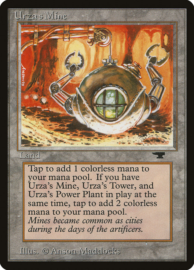 Urza's Mine (Orange Background) [Antiquities] | Good Games Modbury