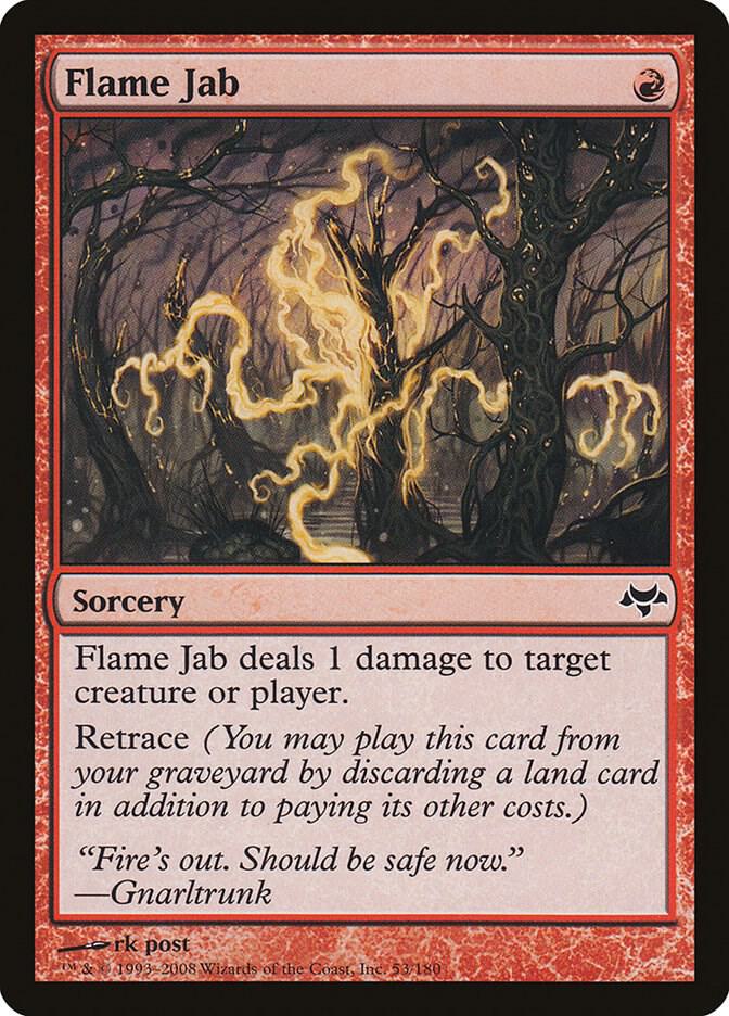 Flame Jab 53/180 (Eventide)  - Foil | Good Games Modbury