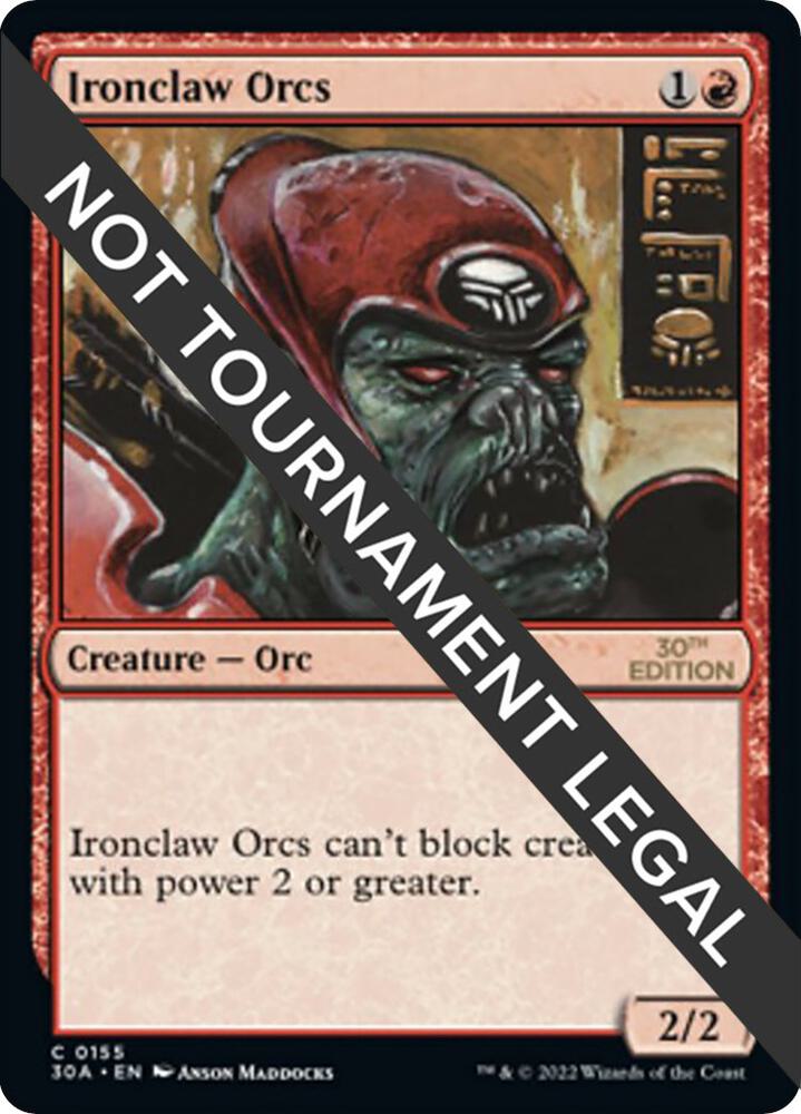 Ironclaw Orcs 155/594 (30th Anniversary Edition)  | Good Games Modbury
