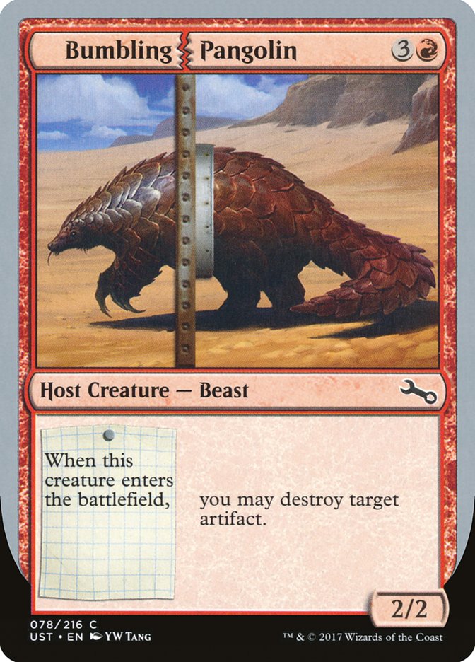 Bumbling Pangolin 78/216 (Unstable)  - Foil | Good Games Modbury