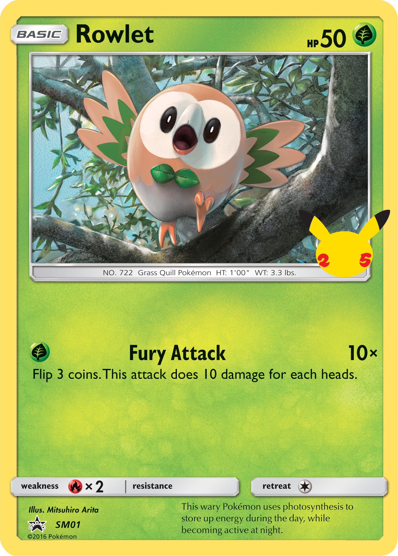 Rowlet (SM01) [First Partner Pack] | Good Games Modbury