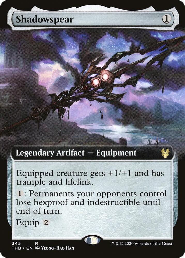 Shadowspear 345 (Theros Beyond Death)  - Extended Art | Good Games Modbury