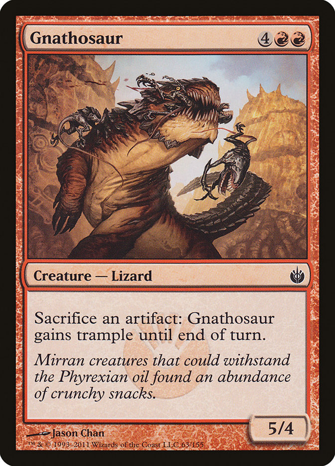 Gnathosaur 63/155 (Mirrodin Besieged)  - Foil | Good Games Modbury