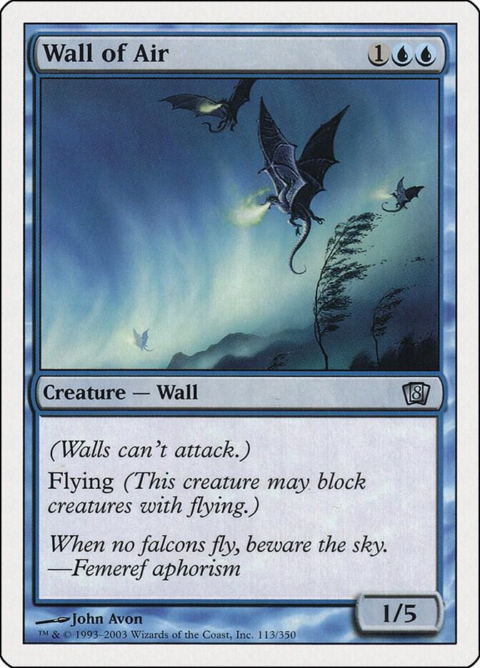 Wall of Air 113/350 (8th Edition)  | Good Games Modbury