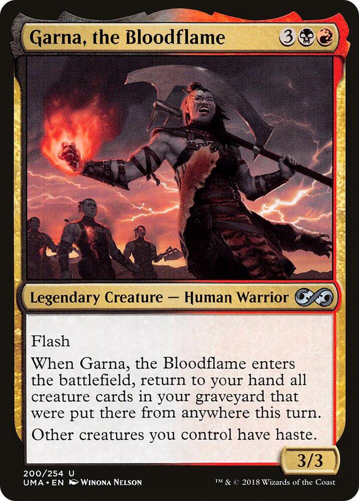 Garna, the Bloodflame 200/254 (Ultimate Masters)  | Good Games Modbury