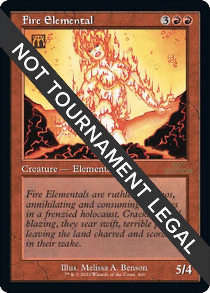 Fire Elemental Retro Frame 441/594 (30th Anniversary Edition)  | Good Games Modbury