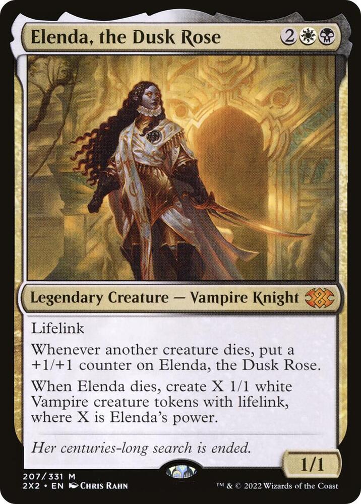 Elenda the Dusk Rose 207/331 (Double Masters 2022)  - Foil | Good Games Modbury