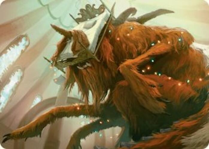 Bedhead Beastie Art Card 11 (Art Series: Duskmourn: House of Horror)  | Good Games Modbury