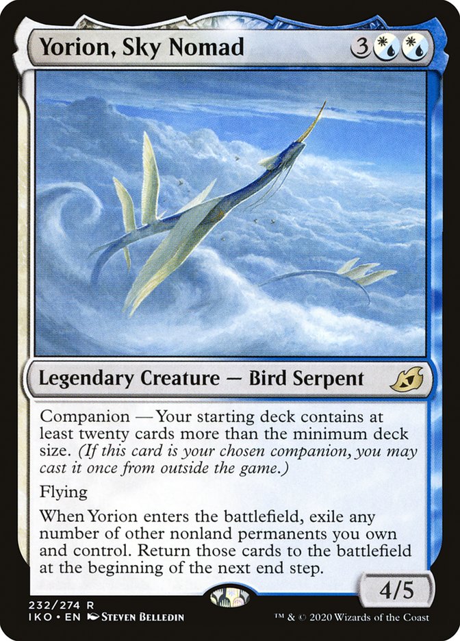 Yorion, Sky Nomad 232/274 (Ikoria: Lair of Behemoths)  - Extended Art | Good Games Modbury
