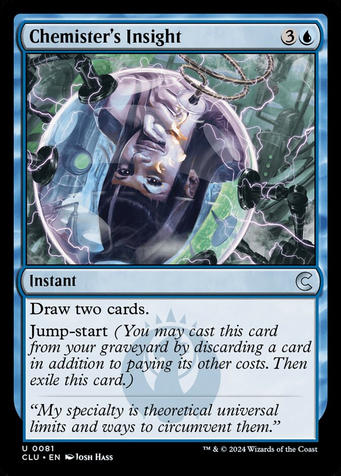 Chemister's Insight 81/284 (Ravnica: Clue Edition)  | Good Games Modbury
