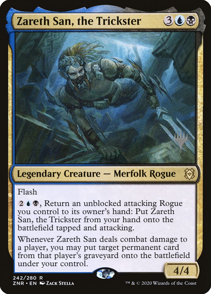 Zareth San, the Trickster (Promo Pack) [Zendikar Rising Promos] | Good Games Modbury