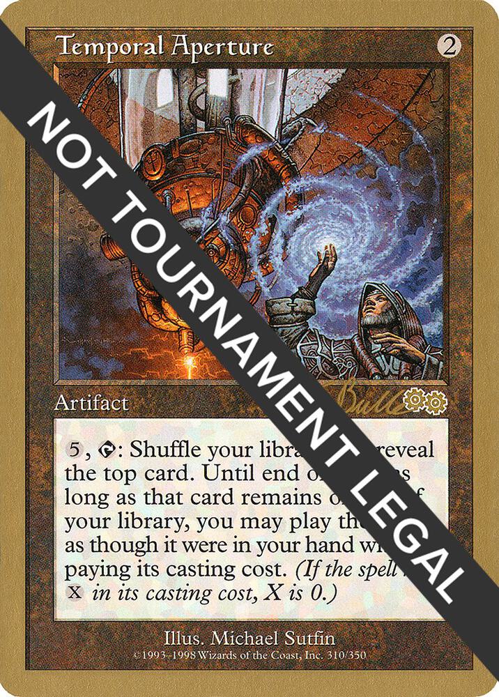 Temporal Aperture 1999 Kai Budde USG kb310/111 (World Championship Decks)  | Good Games Modbury