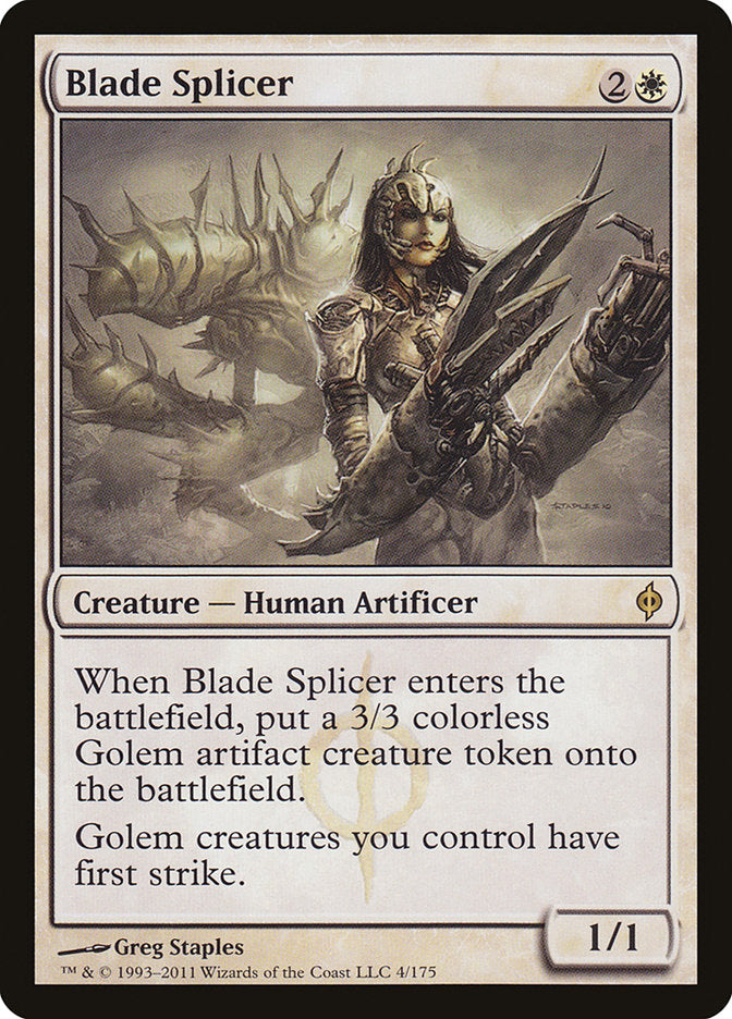 Blade Splicer [New Phyrexia] | Good Games Modbury