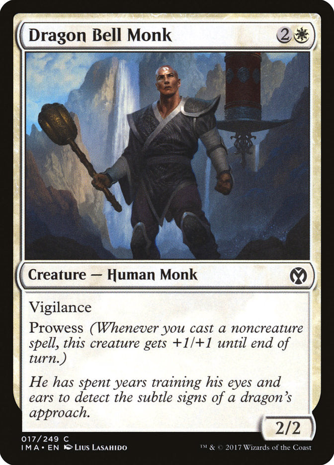 Dragon Bell Monk 17/249 (Iconic Masters)  | Good Games Modbury