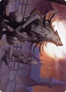 Lord of the Ulvenwald Art Card 64 (Art Series: Innistrad: Midnight Hunt)  | Good Games Modbury