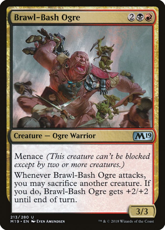 Brawl-Bash Ogre [Core Set 2019] | Good Games Modbury