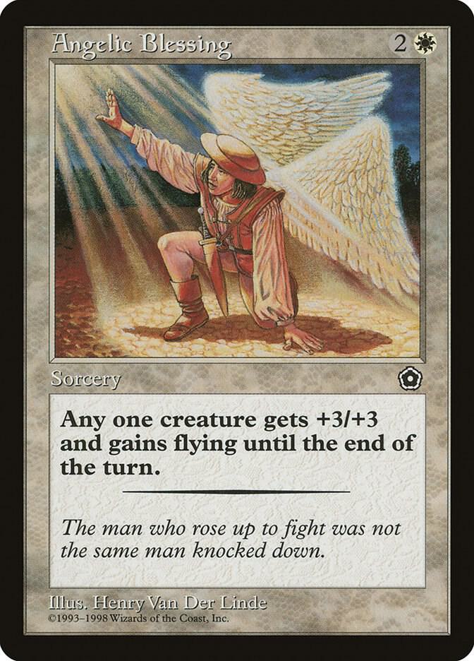 Angelic Blessing 9/165 (Portal Second Age)  | Good Games Modbury