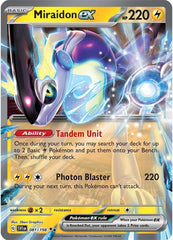 Miraidon ex (081/198) (Jumbo Card) [Scarlet & Violet: Base Set] | Good Games Modbury