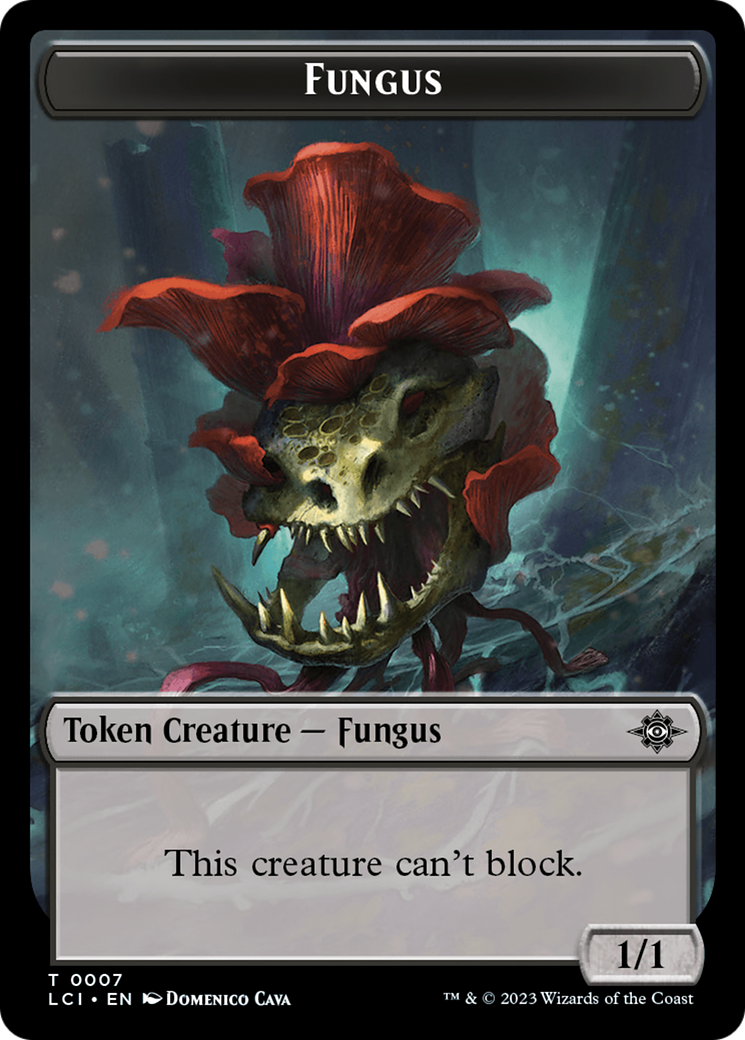 Treasure (0018) // Fungus Double-Sided Token [The Lost Caverns of Ixalan Tokens] | Good Games Modbury