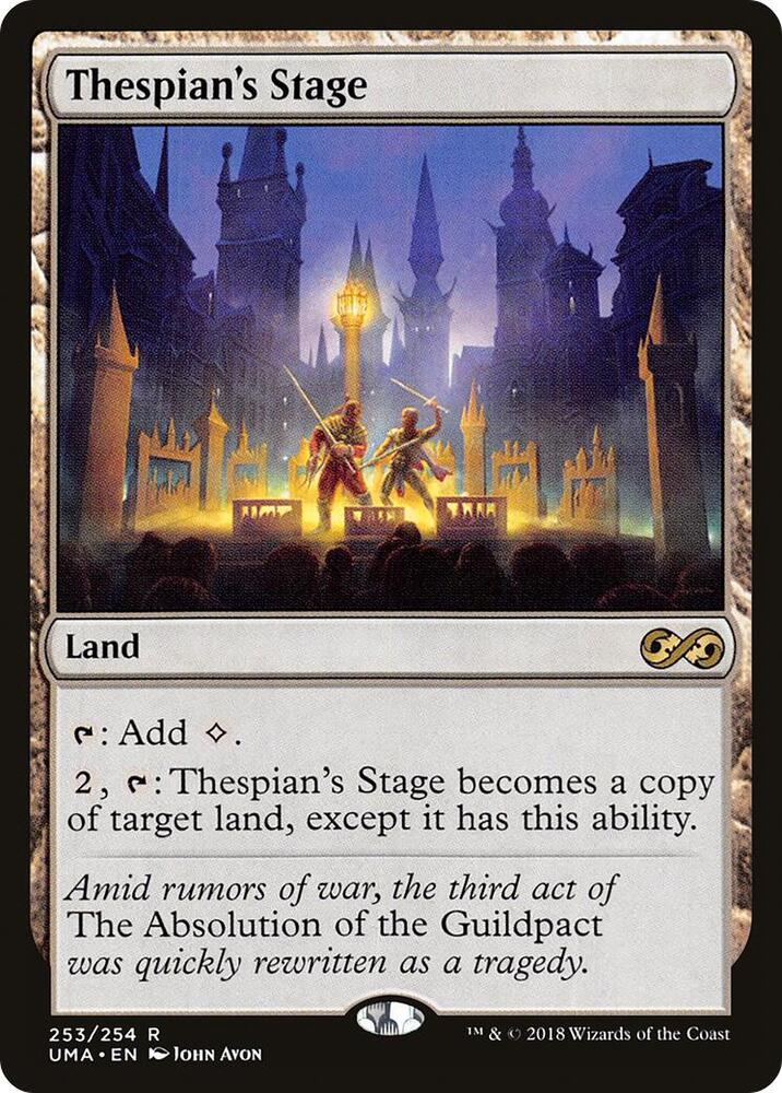 Thespian's Stage 253/254 (Ultimate Masters)  - Foil | Good Games Modbury