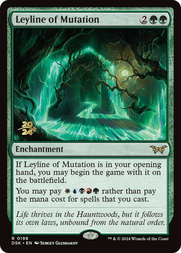 Leyline of Mutation 188s/180 (Prerelease Cards)  - Foil | Good Games Modbury