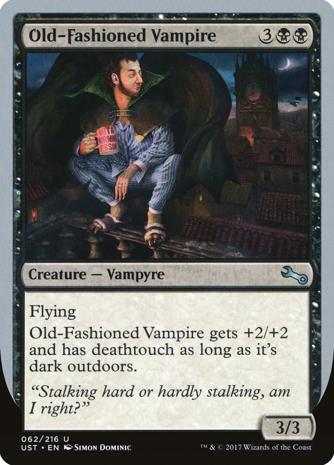 Old-Fashioned Vampire 62/216 (Unstable)  | Good Games Modbury