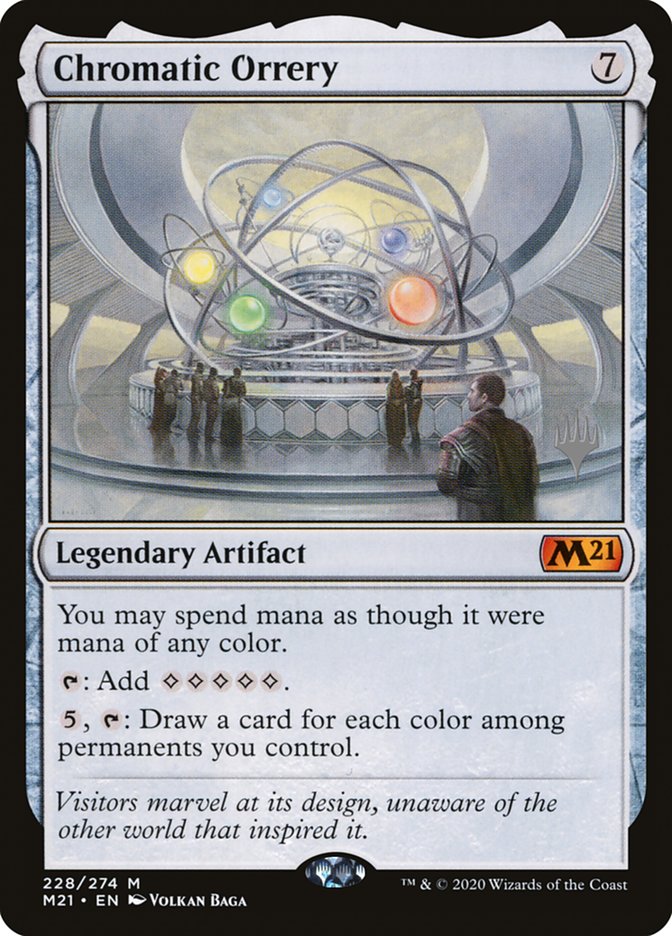 Chromatic Orrery (Promo Pack) [Core Set 2021 Promos] | Good Games Modbury