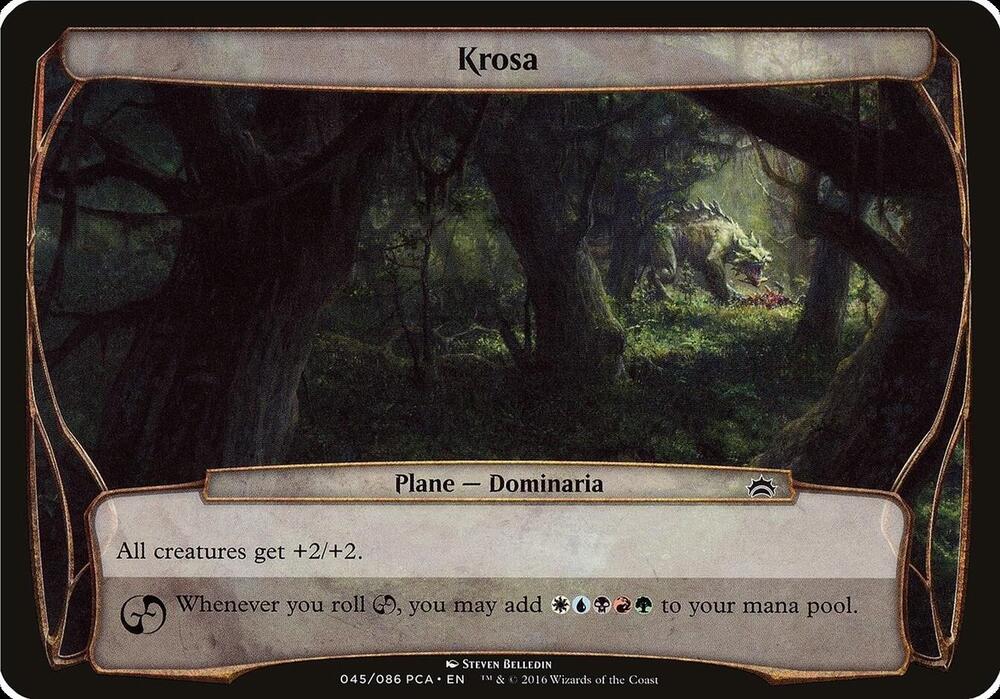 Krosa Planechase Anthology 45/86 (Oversize Cards)  | Good Games Modbury