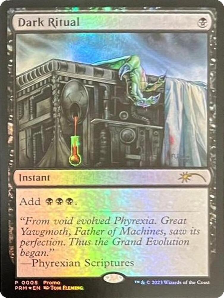 Dark Ritual Graphic Novel Insert 2025-8/84 (Media Promos)  - Foil | Good Games Modbury