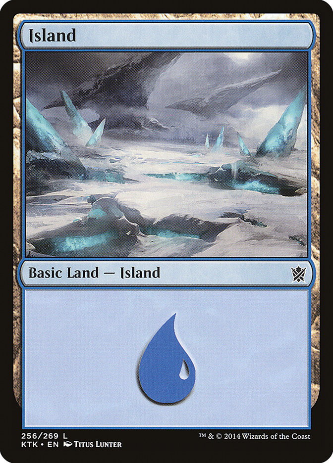 Island (256) [Khans of Tarkir] | Good Games Modbury