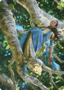 Arwen Undomiel Art Card 13 (Art Series: Universes Beyond: The Lord of the Rings: Tales of Middle-earth)  | Good Games Modbury