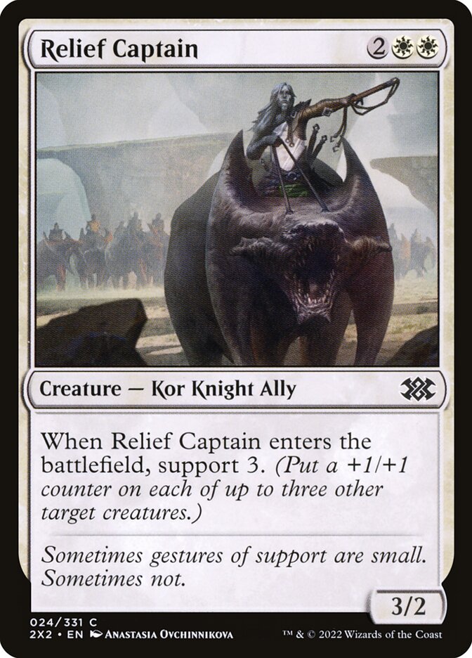 Relief Captain 24/331 (Double Masters 2022)  - Foil | Good Games Modbury