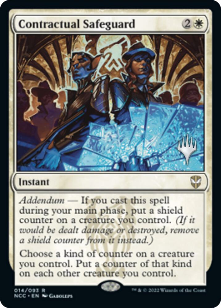 Contractual Safeguard 14p/76 (Promo Pack: Streets of New Capenna)  - Foil | Good Games Modbury