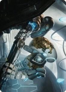 Myr Kinsmith Art Card 56 (Art Series: Phyrexia: All Will Be One)  | Good Games Modbury