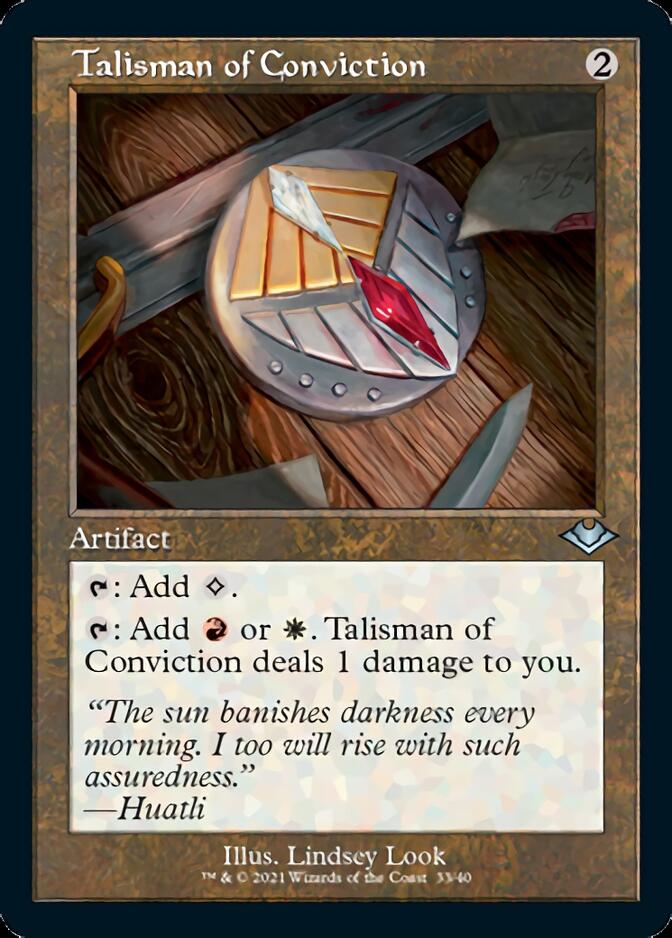 Talisman of Conviction (Retro) [Modern Horizons 2] | Good Games Modbury