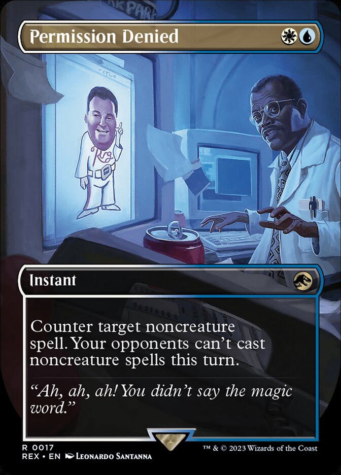 Permission Denied 17/0 (Universes Beyond: Jurassic World Collection)  - Foil