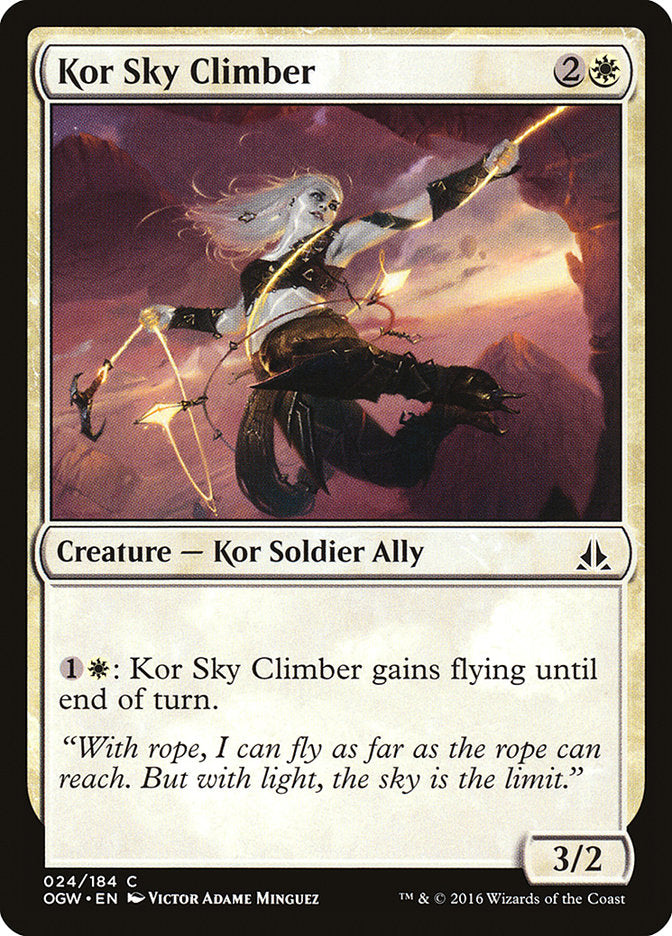 Kor Sky Climber 24/184 (Oath of the Gatewatch)  | Good Games Modbury