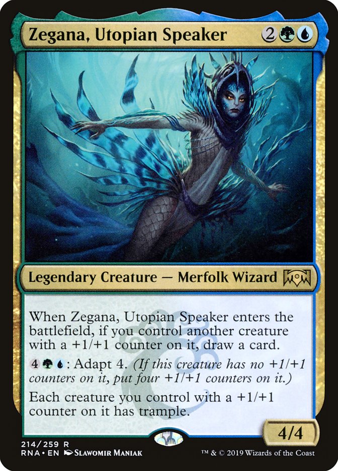 Zegana, Utopian Speaker [Ravnica Allegiance] | Good Games Modbury