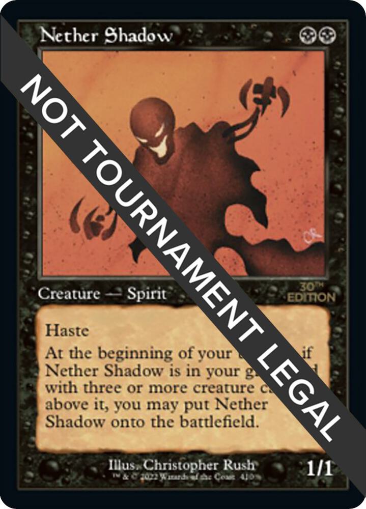 Nether Shadow Retro Frame 410/594 (30th Anniversary Edition)  | Good Games Modbury