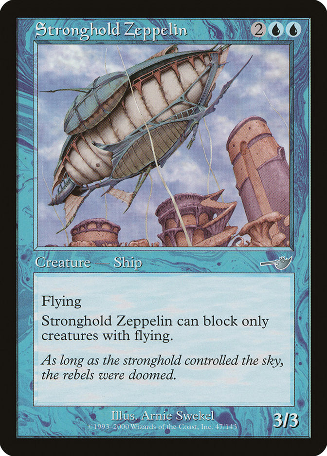 Stronghold Zeppelin 47/143 (Nemesis)  - Foil | Good Games Modbury