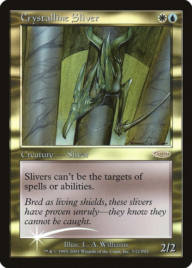 Crystalline Sliver 3/13 (FNM Promos)  - Foil | Good Games Modbury